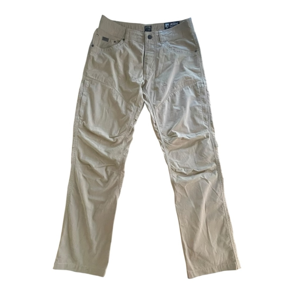 Men's KUHL BORN IN THE MOUNTAINS Tan Cargo Pants 30X30 - Picture 7 of 16